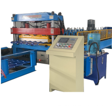 8m/min high speed sheet roll forming machine high accurate glazed tile making machinery